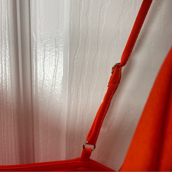 River Island slip dress Red/orange size 10 - Picture 5 of 12